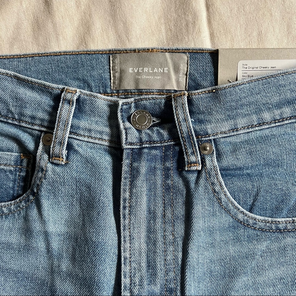 Everlane Original Cheeky Denim straight jeans - Picture 5 of 14